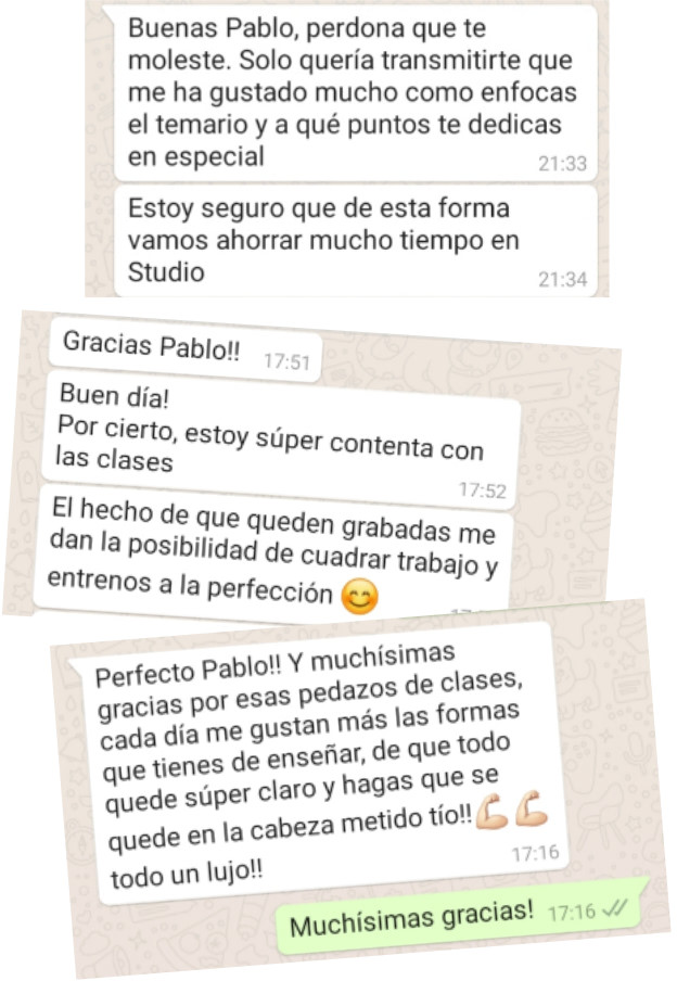Opiniones clases