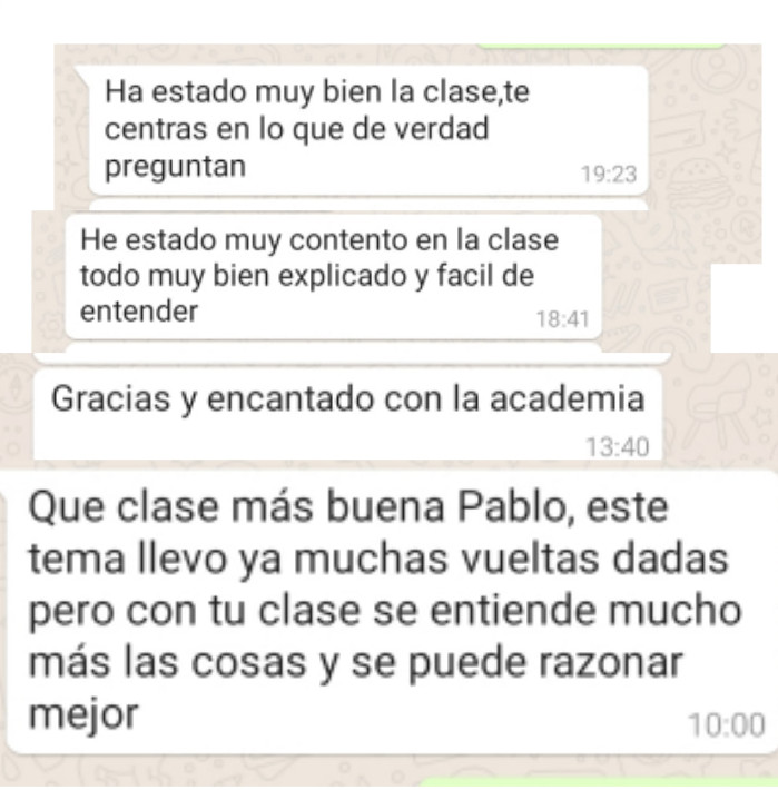 Opiniones clases